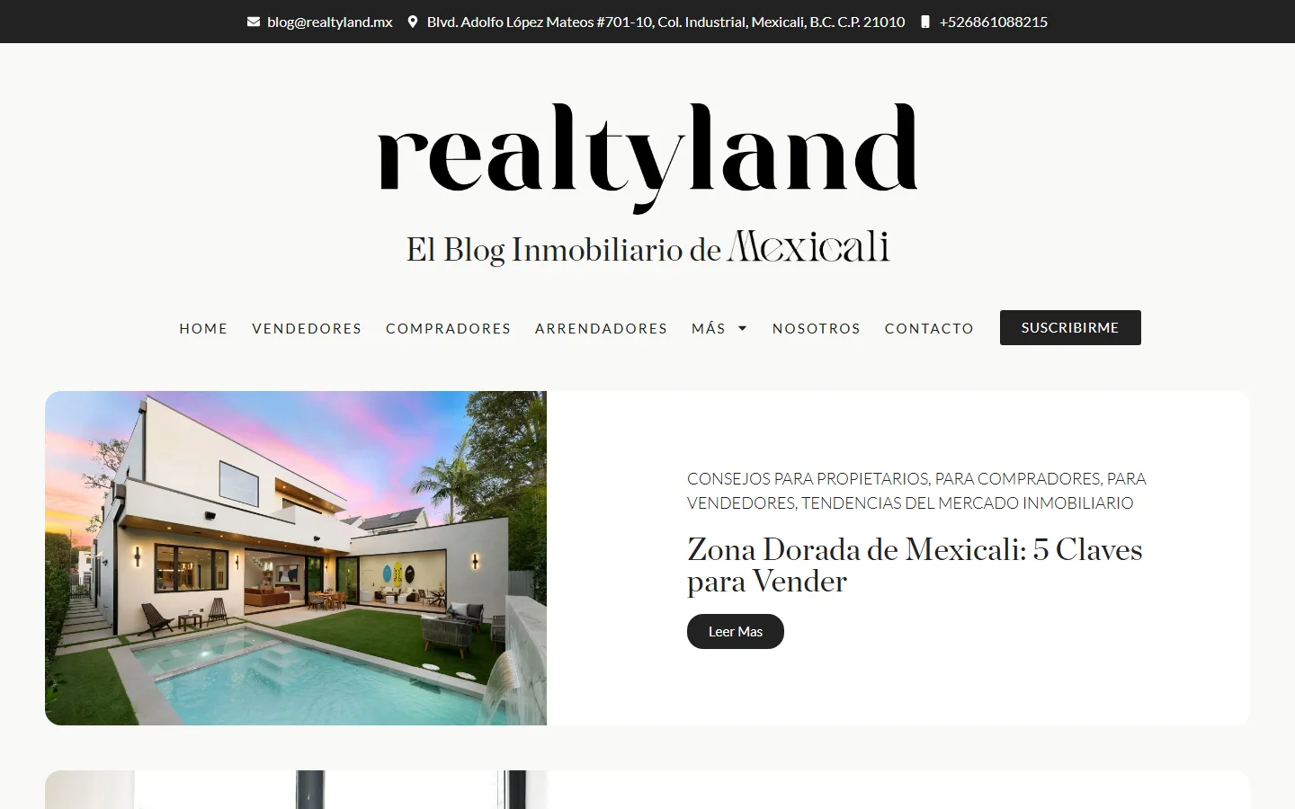 Categoría de tendencias del mercado inmobiliario